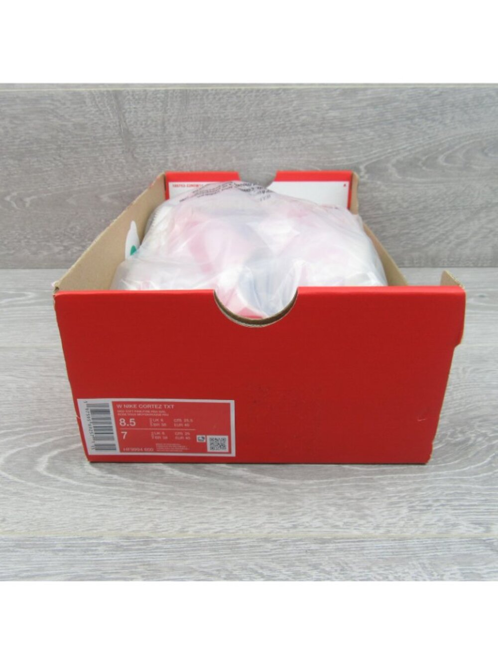 Nike Cortez TXT Valentine's Soft Pink Red Women's Sz 8.5 Sneakers NEW - Picture 12 of 13